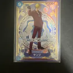 One Piece Sanji OP06119 SEC SP Special Card Individual Card - Image 1