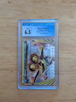 Pokemon TCG Noivern Break 113/162 Holo Error Card Inverted Back CGC 6.5 - Image 1
