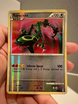 Rayquaza - 20/95 - Call of Legends Reverse Holo Rare Pokemon Card MP 0420#155 - Image 1