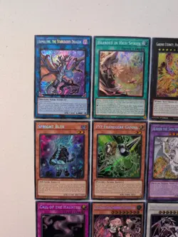 Lot Of (12) Yugioh Rarity Collection V Secret Rare Cards - Image 2
