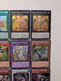 Lot Of (12) Yugioh Rarity Collection V Secret Rare Cards - Image 3
