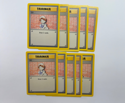 Pokemon TCG Bill Base Set #91/102 10-Card Lot WOTC Vintage 1999 Trainer - Image 1