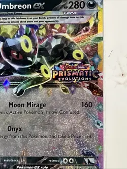 Umbreon ex - (Prismatic Evolutions Stamp) 060/131 Card - Image 3
