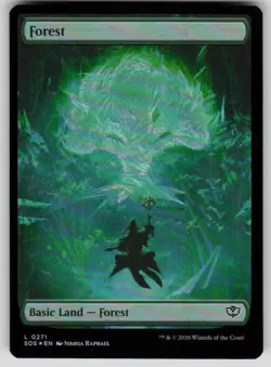 Forest (0271) Foil Land Secrets of Strixhaven 271 MTG Near Mint 2026 - Image 1