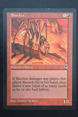 Magic The Gathering MTG SHOCKER Tempest LP Lightly Played - Image 1