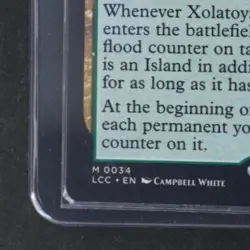2023 MTG LOST CAVERNS OF IXALAN #0034 XOLATOYAC, SMILING FLOOD COMMANDER DECKS - Image 4