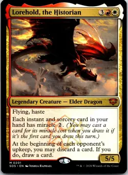 Lorehold, the Historian 201 Mythic Secrets of Strixhaven Magic: The Gathering NM - Image 1