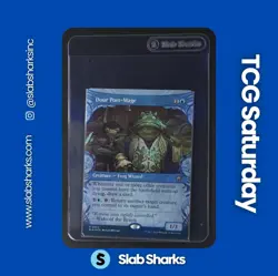 2024 MAGIC: THE GATHERING BLOOMBURROW #303 DOUR PORT-MAGE FOIL - Image 1