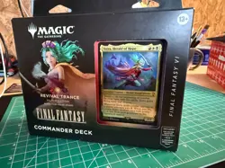 Magic The Gathering Final Fantasy VI Commander Deck Terra Revival Trance MTG FF - Image 1