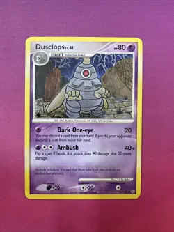 Pokemon Card Dusclops Stormfront Uncommon 34/100 Near Mint - Image 1