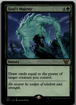 Soul's Majesty R Commander: Kamigawa: Neon Dynasty 131 LP - Image 1