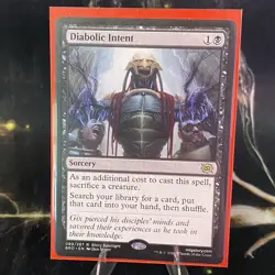 Magic the Gathering - Diabolic Intent - Battlebond - LP - MTG- 141/254 - Rare - Image 1