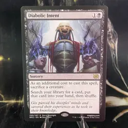 Magic the Gathering - Diabolic Intent - Battlebond - LP - MTG- 141/254 - Rare - Image 3