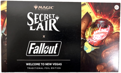 MTG Secret Lair X Fallout: Welcome to New Vegas Traditional FOIL EDITION - NEW! - Image 1
