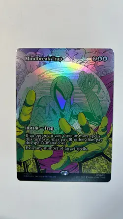 MTG Marvel Spider-Man Mindbreak Trap #011 Foil Borderless Magic the Gathering - Image 1