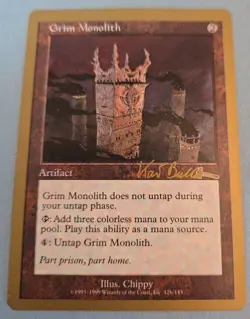 Grim Monolith 1999 World Championships Tokyo MTG - Image 1