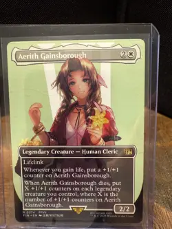 Aerith Gainsborough (Borderless) R FINAL FANTASY 374 NM - Image 1