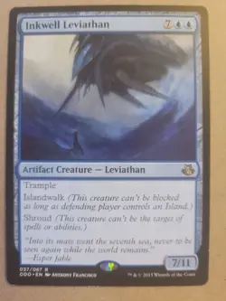 MTG Magic the Gathering Inkwell Leviathan (37/67) DD Elspeth vs. Kiora RARE LP - Image 1