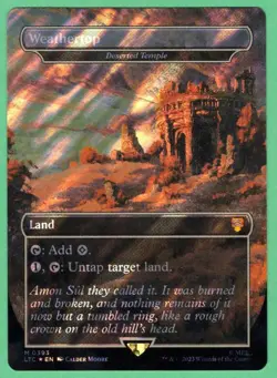 MTG Weathertop Surge Foil (Lord of the Rings) 0393 - Image 1