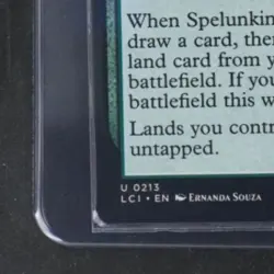 2023 MAGIC: THE GATHERING LOST CAVERNS OF IXALAN #0213 SPELUNKING - Image 4