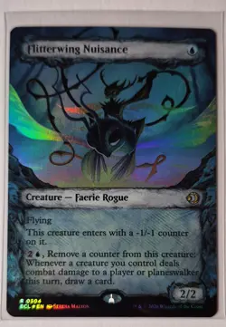 Flitterwing Nuisance (Showcase) Lorwyn Eclipsed Foil - Image 1