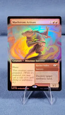 Maelstrom Artisan (Extended Art Foil) Rare MTG Secrets of Strixhaven - Image 1