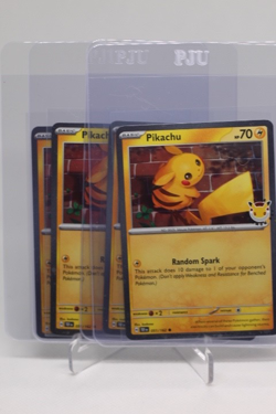 4X Pikachu (Pokemon Day 2026) 051/162 Miscellaneous Cards & Products Holo - Image 1