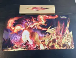 Pokemon Charizard UPC Ultra Premium Collection Rubber Play Mat Playmat BRAND NEW - Image 1