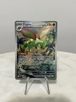Flygon 101/94 Pokemon Phantasmal Flames Illustration Rare Holo NM - Image 1