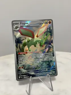 Flygon 101/94 Pokemon Phantasmal Flames Illustration Rare Holo NM - Image 2