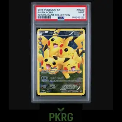 2016 POKEMON XY GENERATIONS RADIANT COLLECTION RC29 FULL ART/PIKACHU PSA 9 New C - Image 1