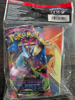 Pokemon Meowth #106 Illustration Rare Phantasmal Flames 🔥PSA 9🔥+ BONUS PACK - Image 4