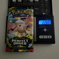 Very Heavy✅ 22.65g Perfect Order Booster Pack Sealed! PRE S&V Pokemon TCG ENG - Image 1
