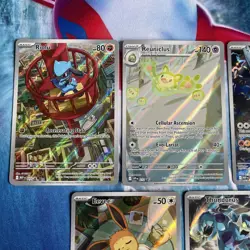 Pokemon TCG | English Black Star Promo Illustration Rare X5 Card Bundle - Image 2
