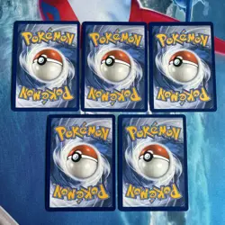 Pokemon TCG | English Black Star Promo Illustration Rare X5 Card Bundle - Image 5