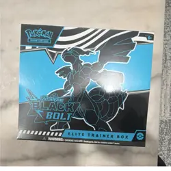 Pokemon TCG Scarlet & Violet Black Bolt Elite Trainer Box - Sealed - Image 1
