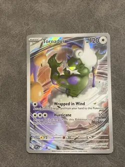 Tornadus Pokemon White Flare ETB Exclusive Black Star Promo 210 NM - Image 1