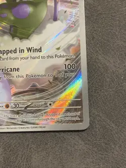 Tornadus Pokemon White Flare ETB Exclusive Black Star Promo 210 NM - Image 4