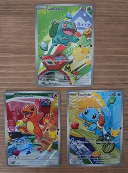 Pokemon First Partner Collection Series - Gen 1 Kanto Starters - NM - Image 1