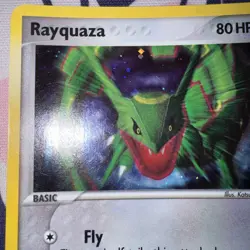 Pokemon TCG Rayquaza Pop Series 1 Holo Rare Card 3/17 LP - Image 5