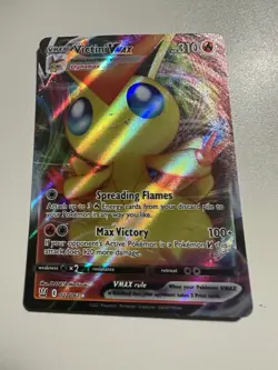 Victini VMAX 022/163 - Battle Styles - Ultra Rare Holo Pokemon Card NM - Image 1