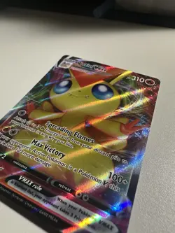 Victini VMAX 022/163 - Battle Styles - Ultra Rare Holo Pokemon Card NM - Image 2