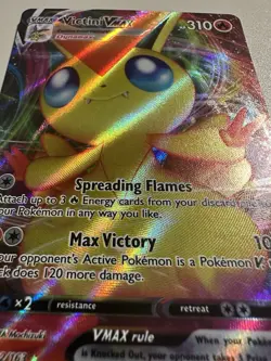 Victini VMAX 022/163 - Battle Styles - Ultra Rare Holo Pokemon Card NM - Image 3