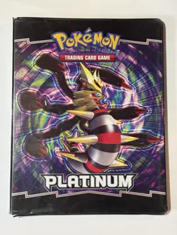Pokemon TCG Platinum 9-Pocket Portfolio Large Binder Giratina Shaymin 2009 RARE! - Image 1