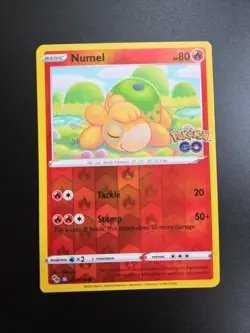 Numel (Peelable Ditto) 013/078 Pokemon GO Reverse Holo - Image 1