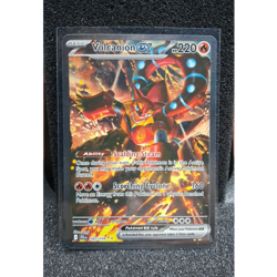 Pokemon Volcanion ex Sv09 Journey Together 182/159 SIR Full Art Holo 220HP EN - Image 1