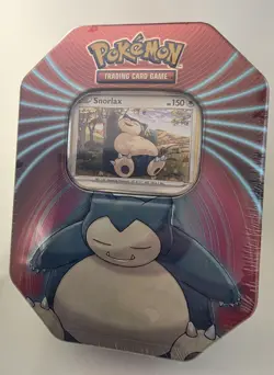 Pokemon TCG - Mighty Mysterious Tin/Knockout Tin [Snorlax] [Factory-Sealed] - Image 2