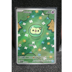 Pokemon Solosis Black Bolt 118/086 Illustration Rare Full Art Holo 40HP EN - Image 1