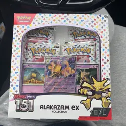Pokemon TCG: Scarlet & Violet-151 Alakazam ex Collection Booster Box 820650855269 - Image 1