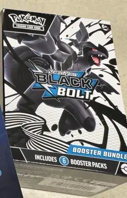 Pokemon TCG - Black Bolt Booster Bundle - SEALED/NEW - Image 1